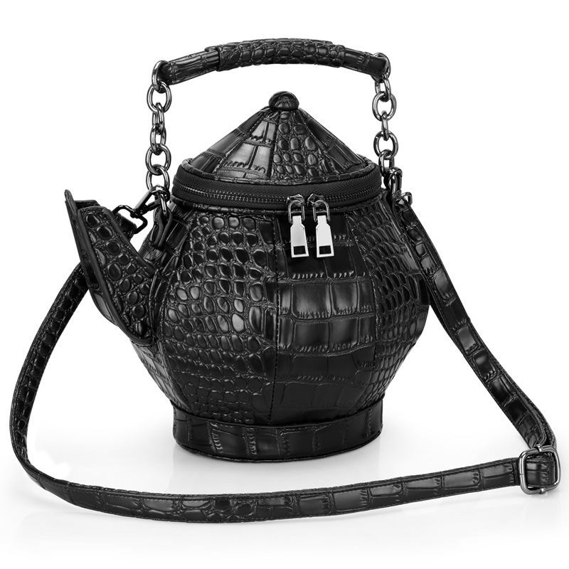 Portable kettle pu female bag