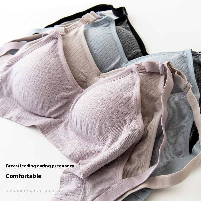 Nursing Bra Wireless Maternity Underwear Pregnancy Underwear - Image 2