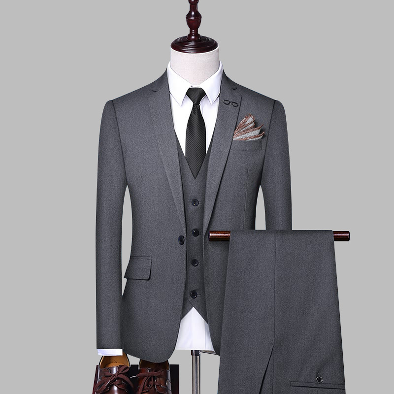 Men's Spring And Autumn Business Clothing Groom Banquet Wedding