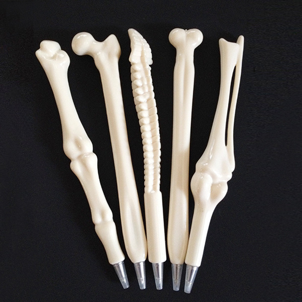Creative New Exotic Office Supplies Bone Shape Ballpoint Pen