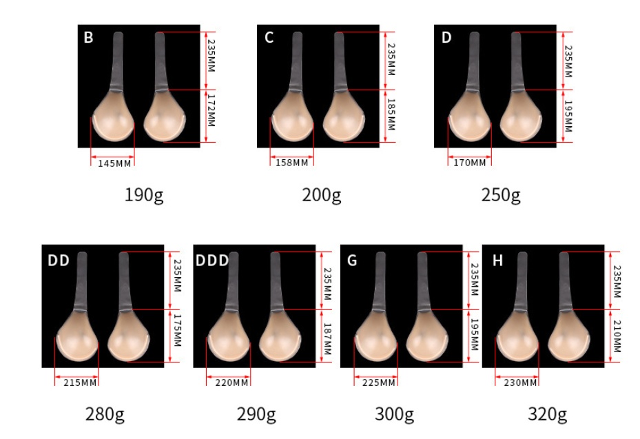 Large Size Invisible Bra Silicone Anti-SAG Lifting Breast Pad - Image 7