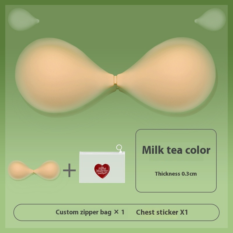 One-piece Solid State Silicone Bra Summer Lightweight - Image 10