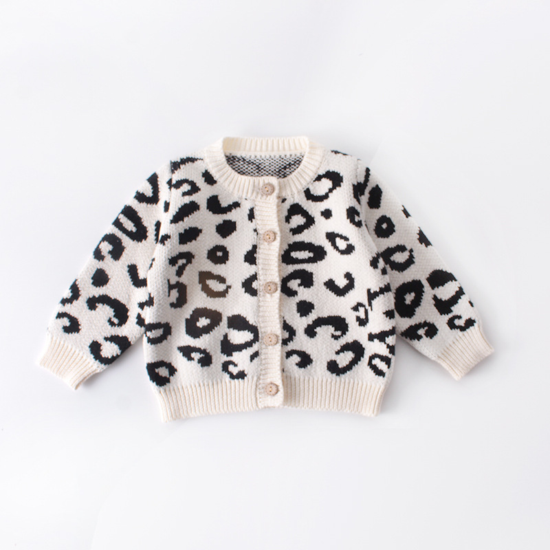 Leopard coat baby suit
