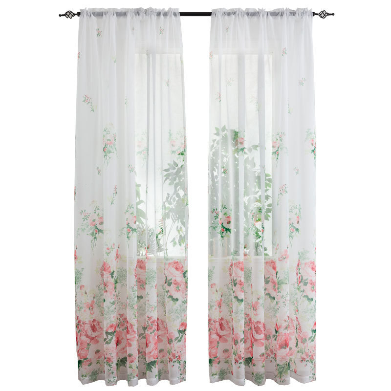 Mesh Curtains Bedroom Light Transmission Decorative Curtain - Image 5