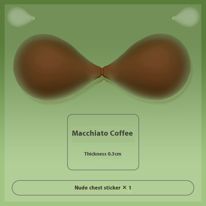 One-piece Solid State Silicone Bra Summer Lightweight - Image 8