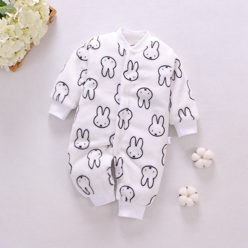 Thicken Baby Romper For Boys And Girls Aged 0-1-2