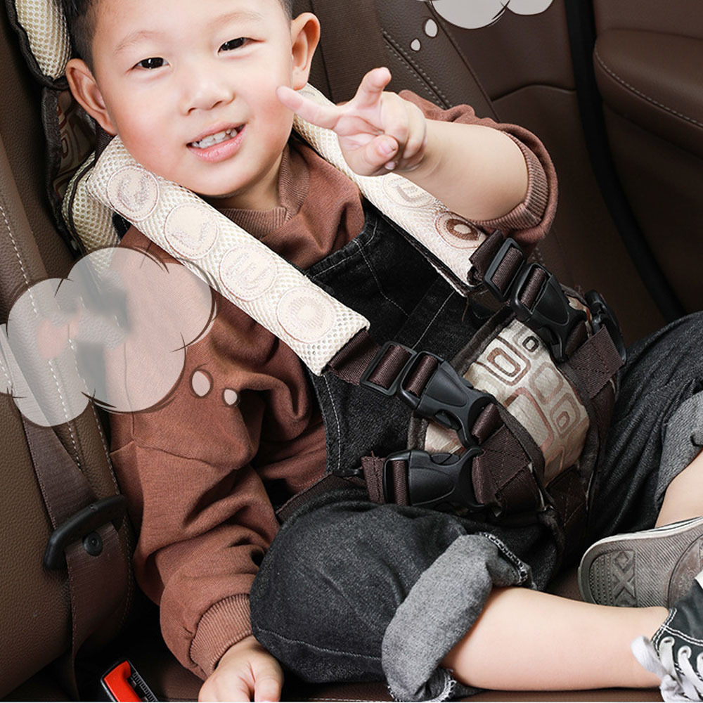Children's Car Safety Seat Portable Baby's Chair Universal Simple Car 0-5 Years Old Baby Cushion Non-slip