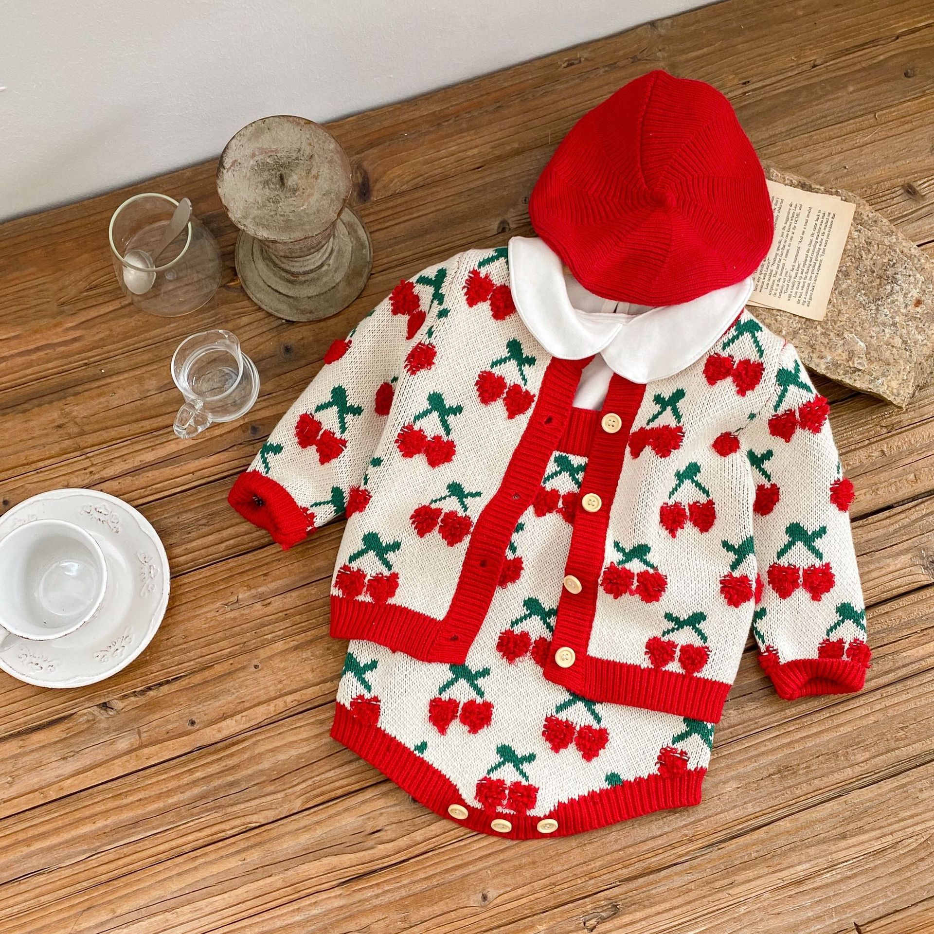 Cute Sweet Long Sleeve Coat For 0-2 Years Old Baby Girl