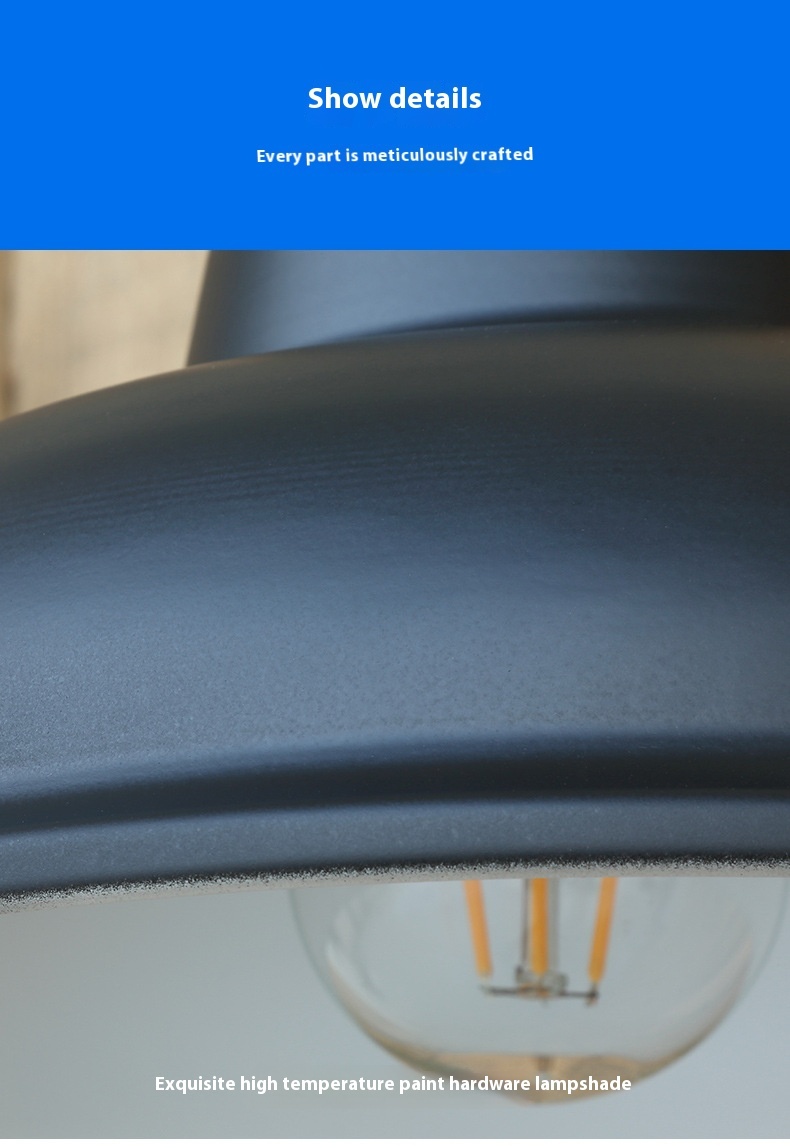 Retro LED Outdoor Wall Lamp - Image 8