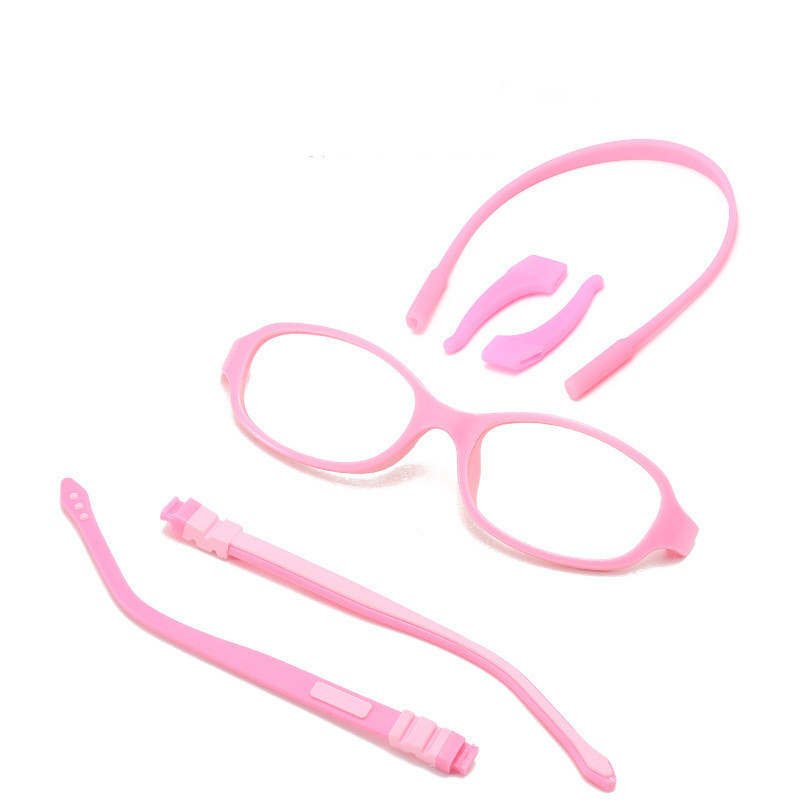 4 Years Old To 9 Years Old Two-color Children's Mirror Silicone Detachable Children