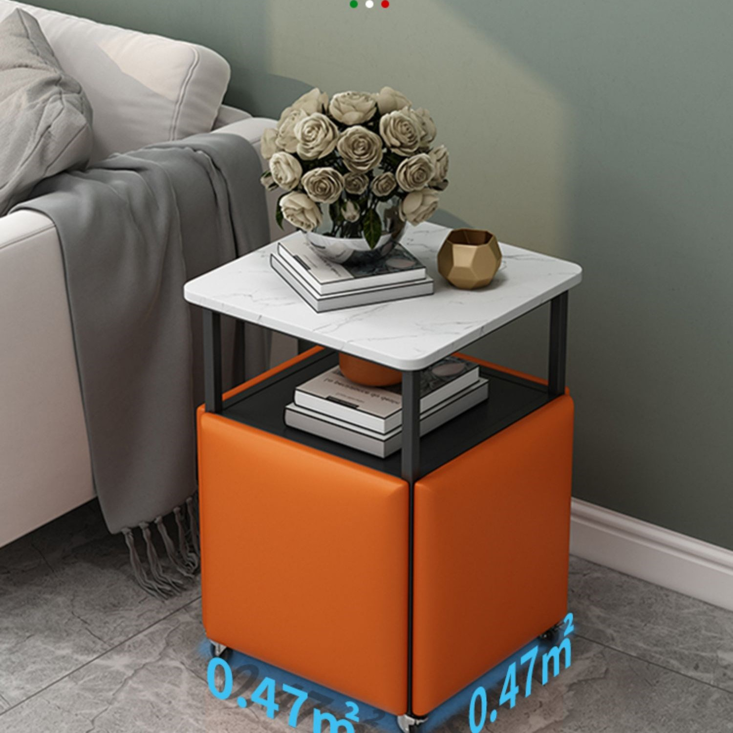 A Few Small Luxury Tables Beside The Movable Sofa - Image 2