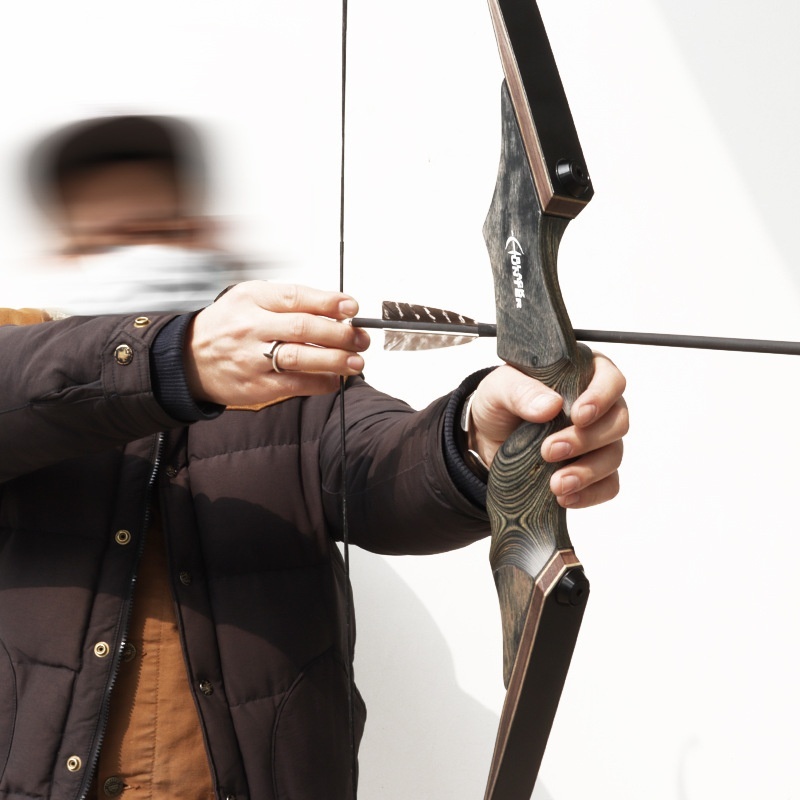 Competitive Archery Professional Combo Wooden Traditional Archery Equipment Bow