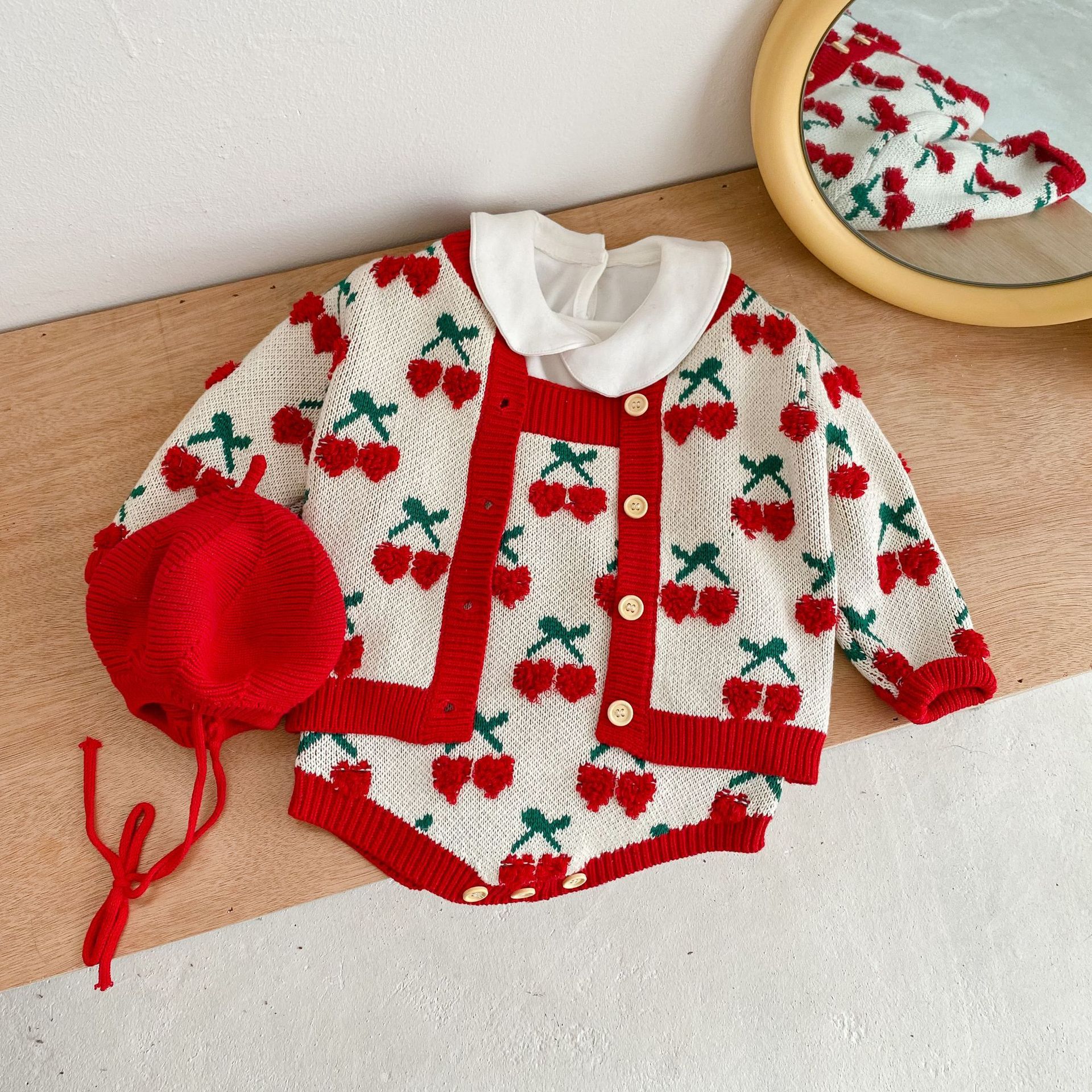 Cute Sweet Long Sleeve Coat For 0-2 Years Old Baby Girl - Image 4