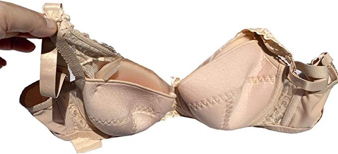 Women's Fashion Simple Silicone Fake Breasts Bra - Image 2