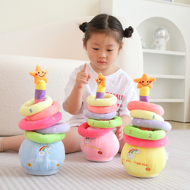 Electric Luminous Music Toy Plush