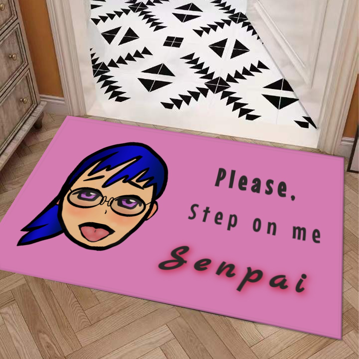 Step On Me Senpai Mat