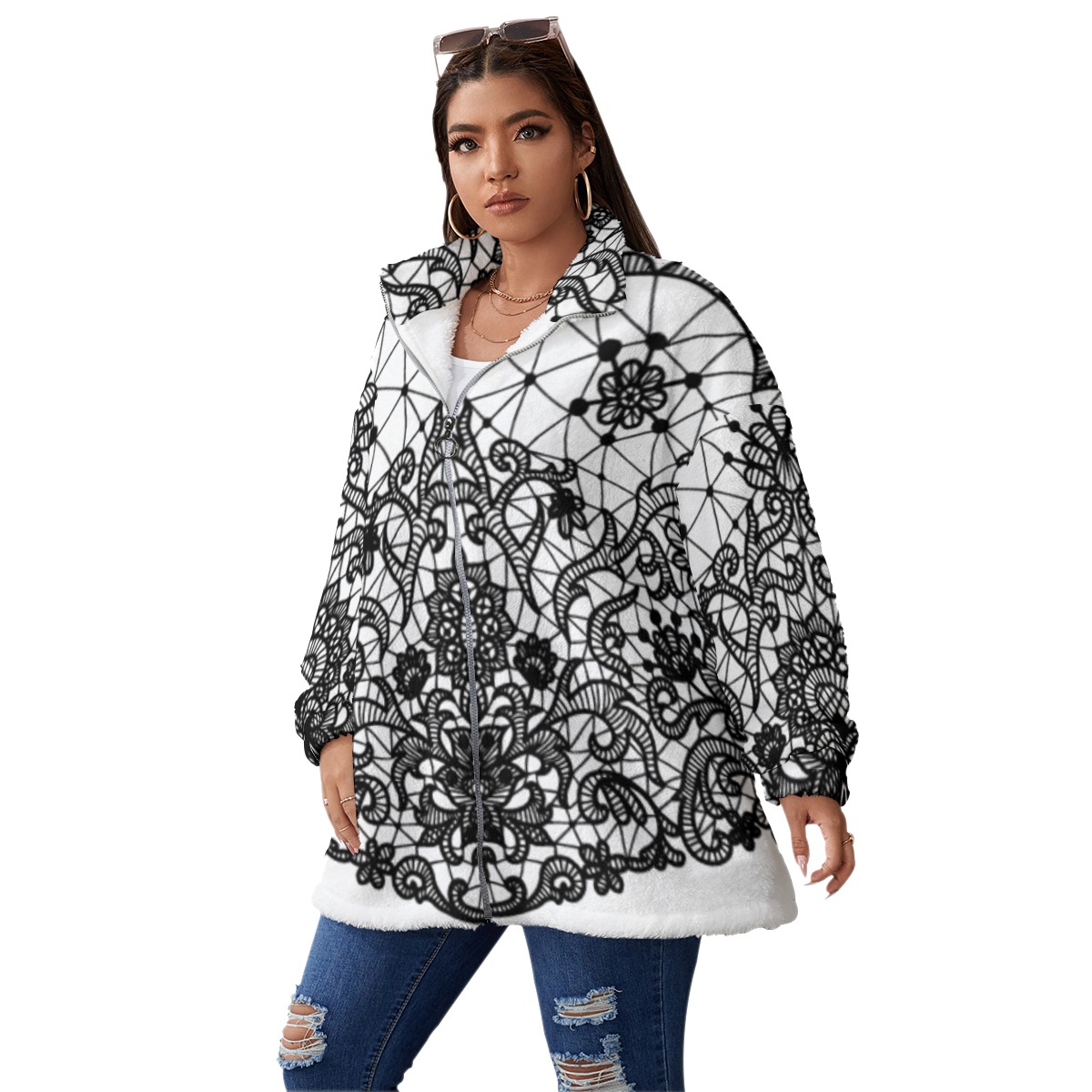 Ultra Cozy Fleece Jacket for Men and Women with Zipper Closure