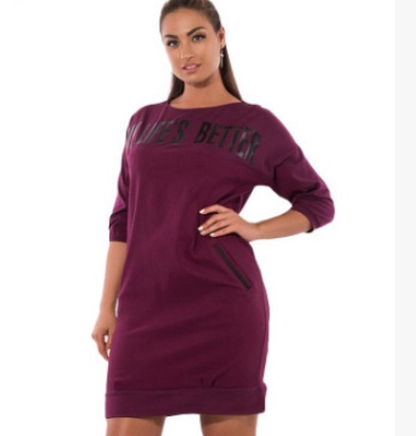 Large Size Casual Elegant Women Dress