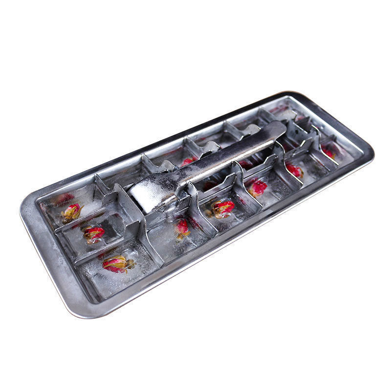 Homemade ice cube molds for household 304 stainless steel ice box