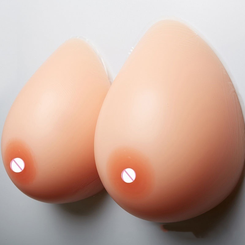 Silicone Breast Drop Shape Artificial Breast Simulation Fake Breast After Crossdressing
