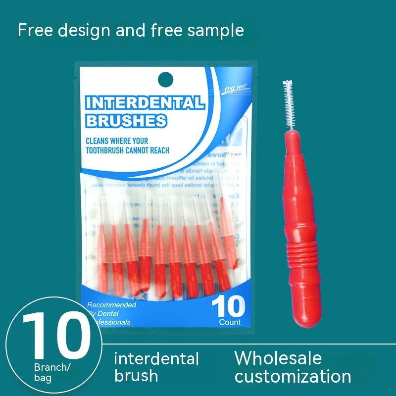 Tooth Seam Interdental Orthodontic Cleaning Toothpick Brush