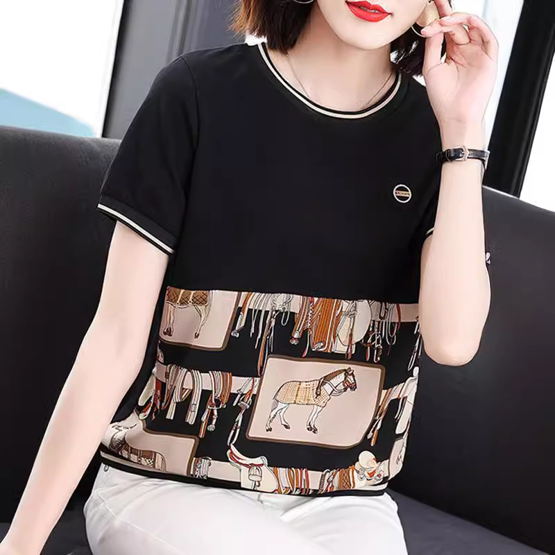 Summer Plus Size T-shirt Women's Clothing