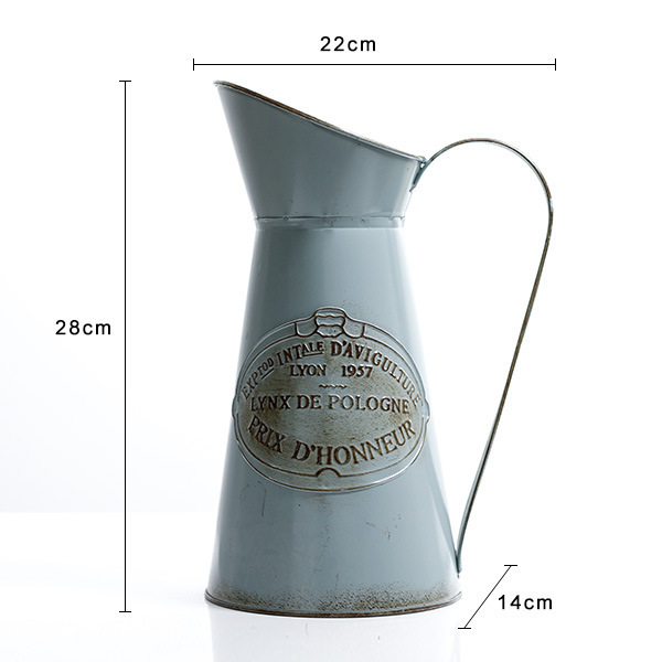 Durable Iron Flowerpot in European Pastoral Style - 29x12x20cm - Image 6