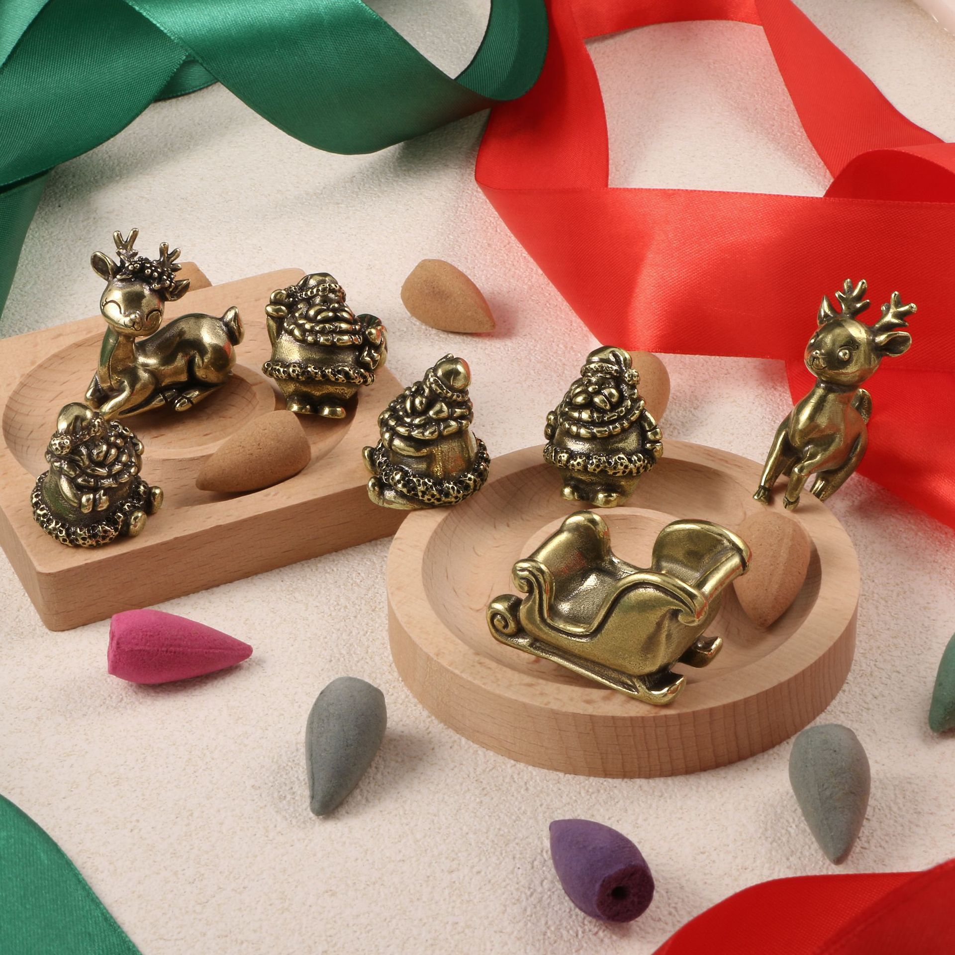 Charming Brass Holiday Ornaments for Home & Garden Decor