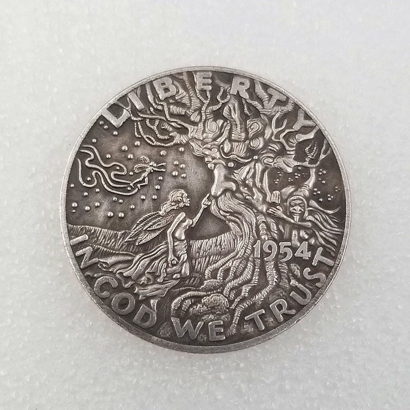 Silver-Plated Brass Commemorative Coin - Keepsake Collector's Item
