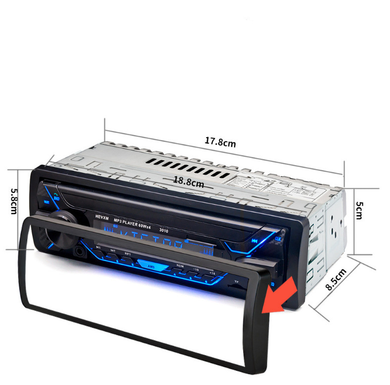 Multifunctional Bluetooth Vehicle MP3 Player with Remote Control