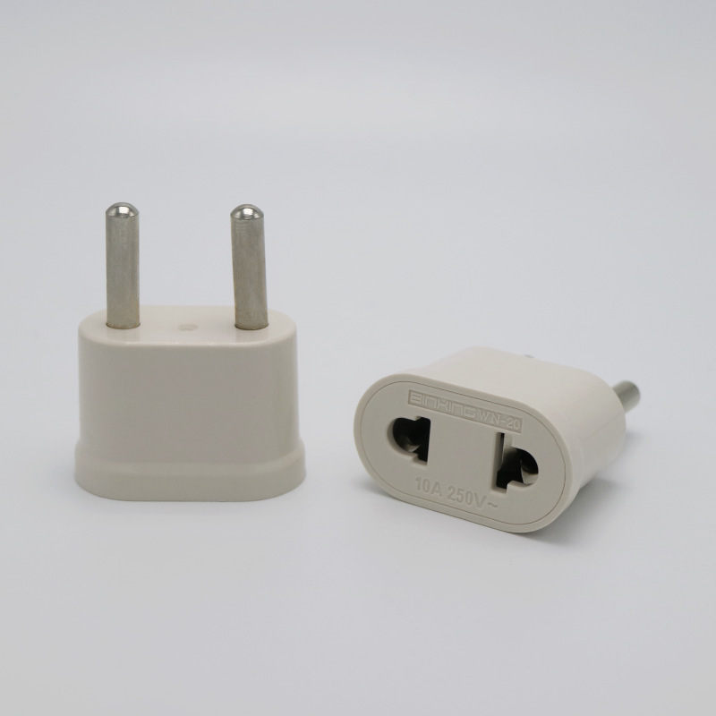 Compact 2-Hole Transnational Converter - 10A, 1000W, Travel Ready