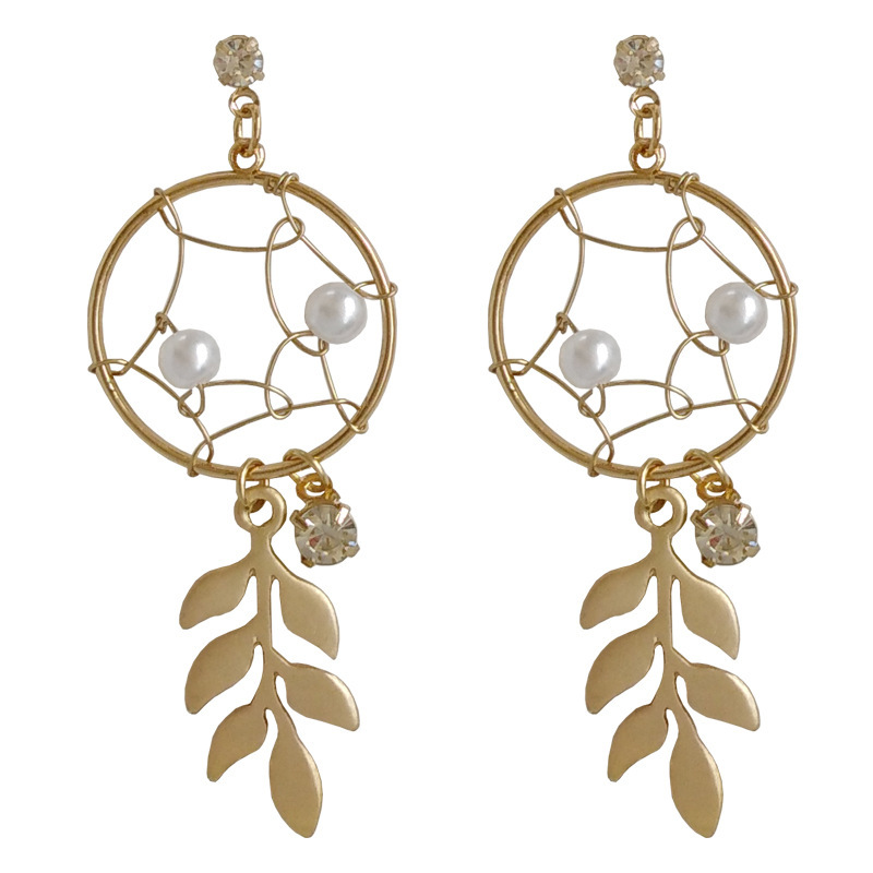 Chic Women's Alloy Geometric Jewelry with Semi-Precious Stones