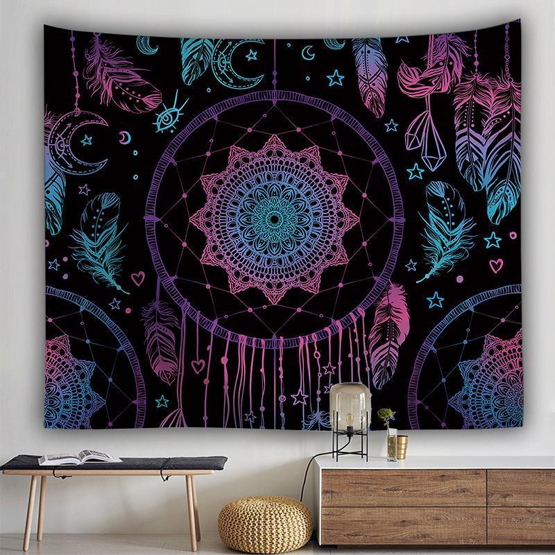 Nordic Style Flannel Tapestry - 100% Cotton Rectangle