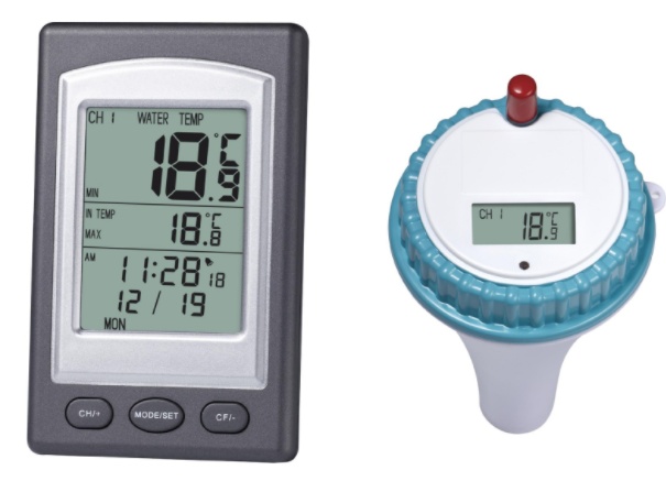 Wireless Pool Thermometer for Spa & Hot Tub - Digital Display