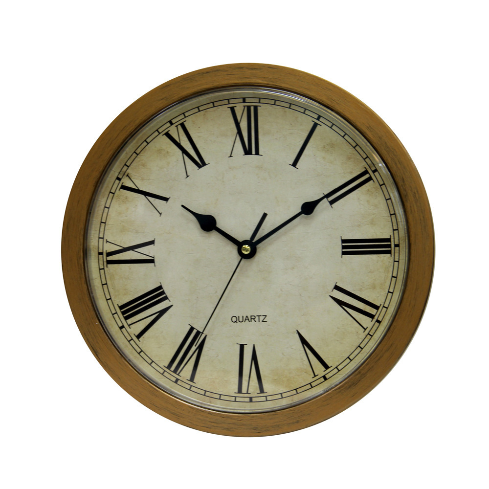 Ai Shida F333 Plastic Scanning Clock - 25x6.7x25cm Design