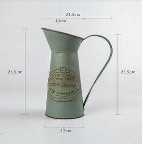 Durable Iron Flowerpot in European Pastoral Style - 29x12x20cm - Image 4