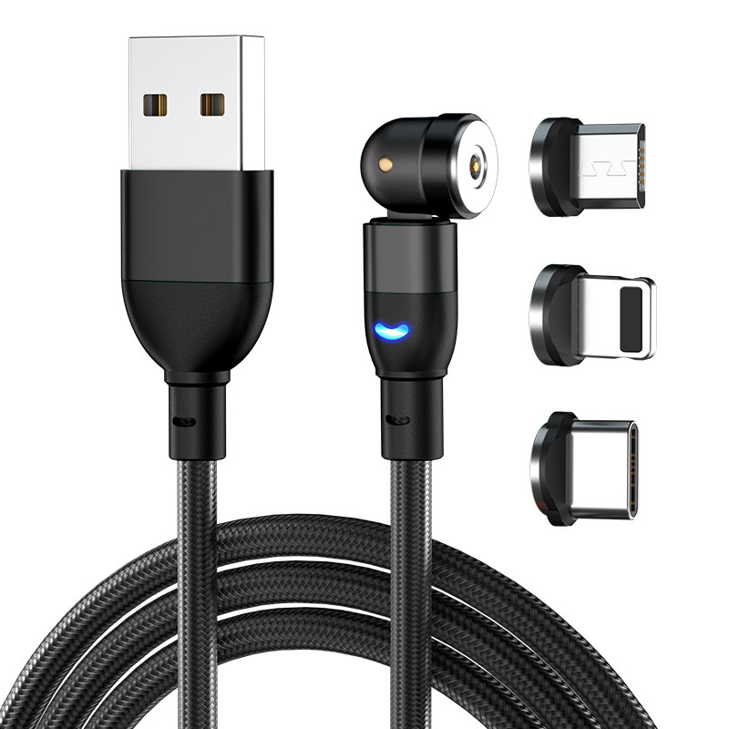 1m Multi-Connector Charging Cable - Customizable Colors Available
