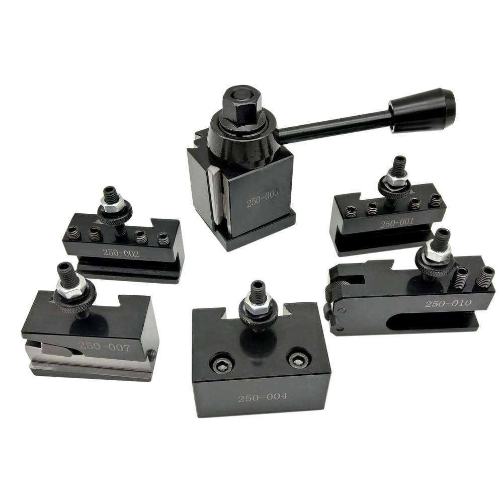 Five-Clamp Tool Holder Set: Model 250-100 & 250-101/102