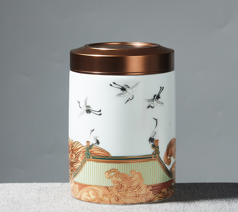 Ruihe Map & Figure Tea Caddies – Elegant Storage Solutions
