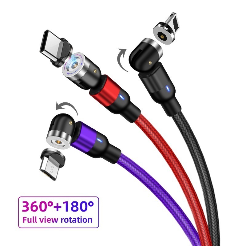 Magnetic Data Line with Single Connector - 0.5m to 2m Lengths