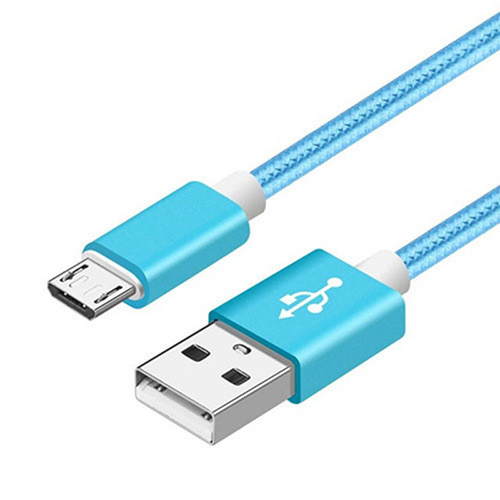 Nylon Braided Lightning & USB Cables for iPhone & Android Devices