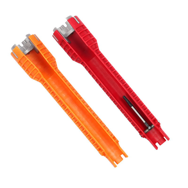 Versatile 5-in-1 & 8-in-1 Plastic Sink Wrench - 300g Tool