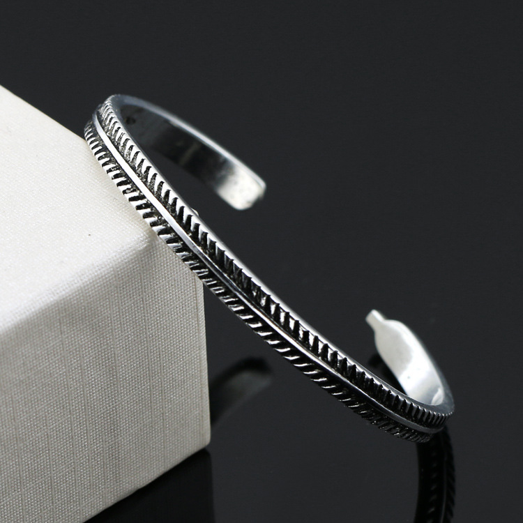 Adjustable Copper Geometric Ring - Stylish Electroplated Design