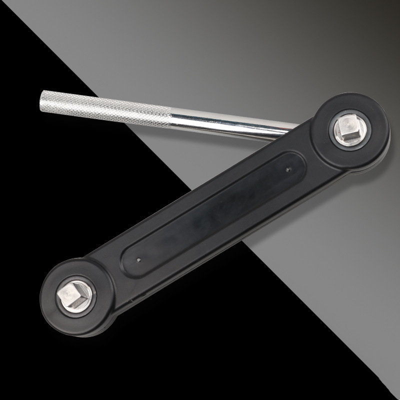 Adjustable Double Plated Steel Wrench - 23cm High Carbon Steel