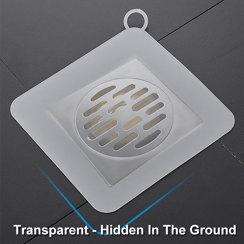 Silicone Floor Drain Cover - Odor & Insect Protection, 15cm & More