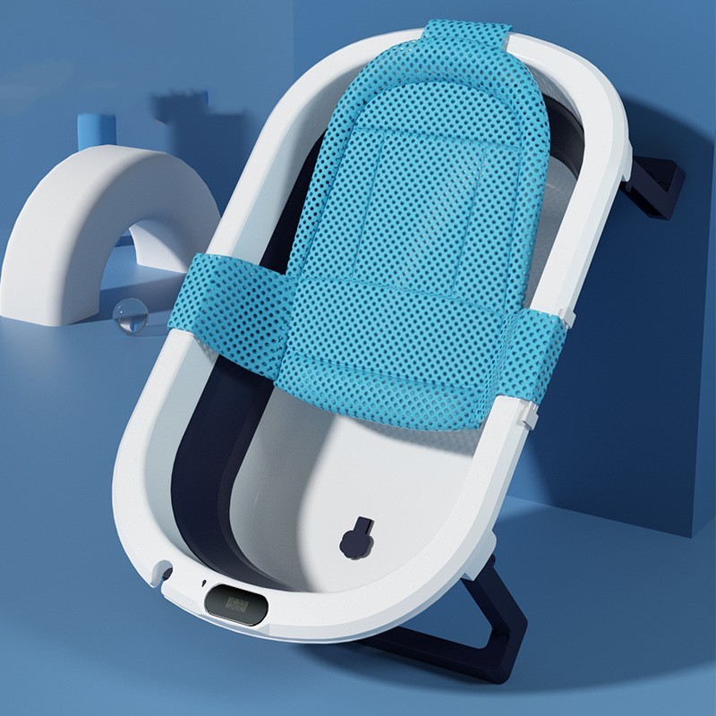 Folding Bath Tub - Versatile Pink & Blue Options with Accessories - Image 3