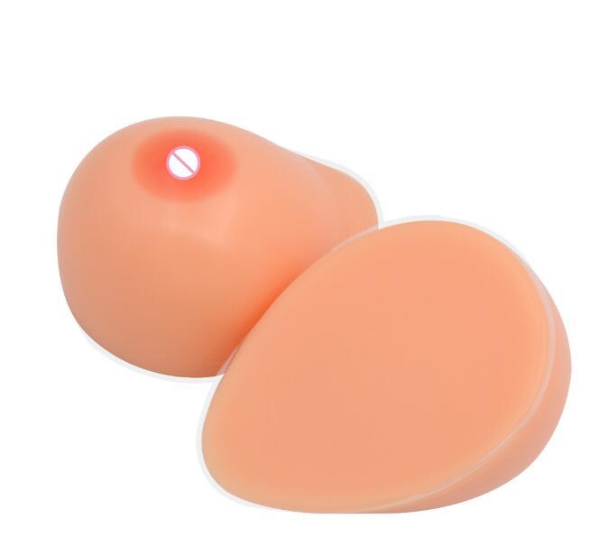 Silicone Water Drop Chest Pads - Enhance Size & Comfort, Skin Tone