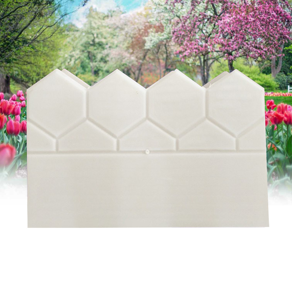 Durable Fan-Shaped Paving Mold for Unique Garden Paths