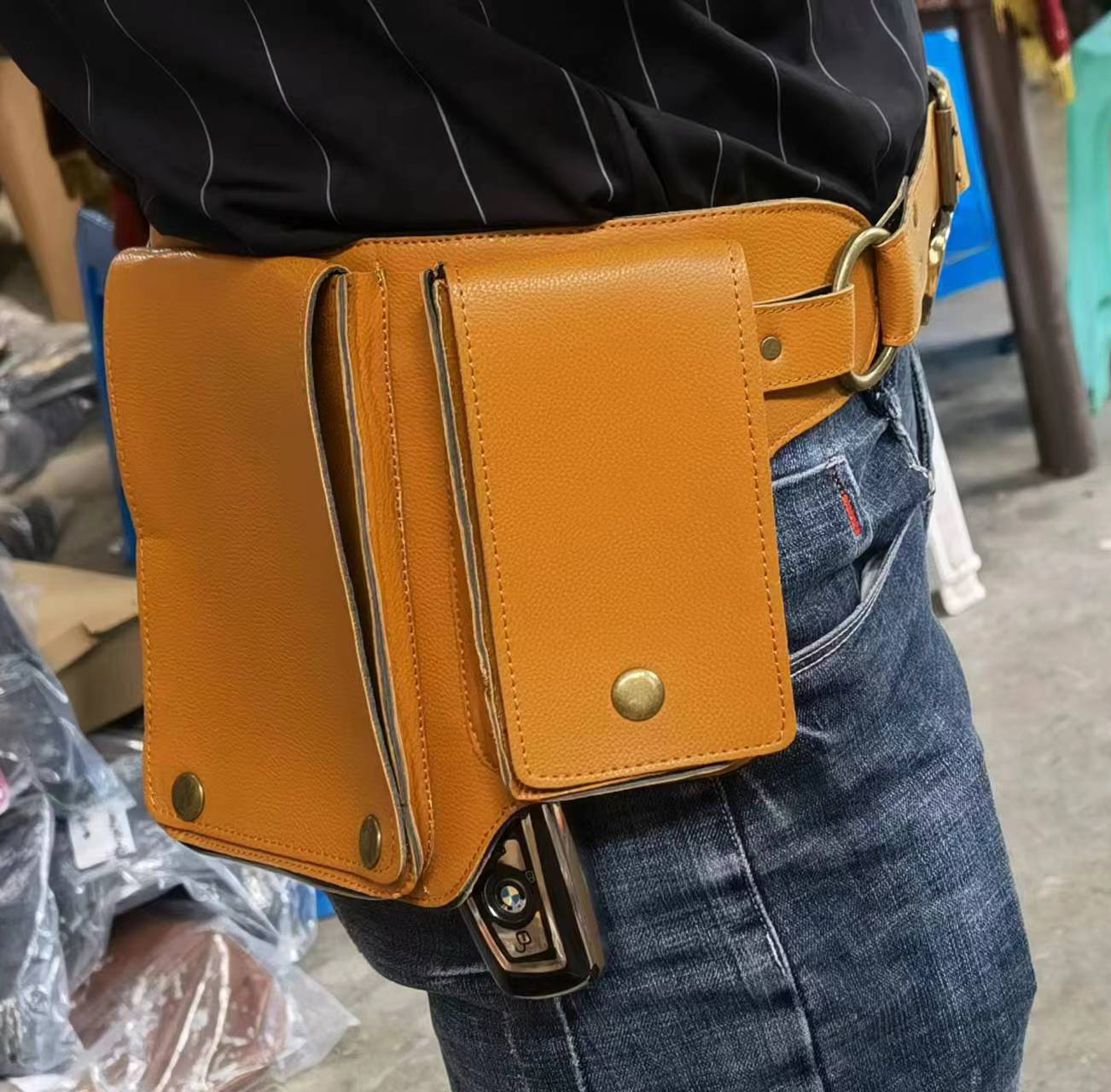 Fashion Personality Vintage Belt Bag Unisex