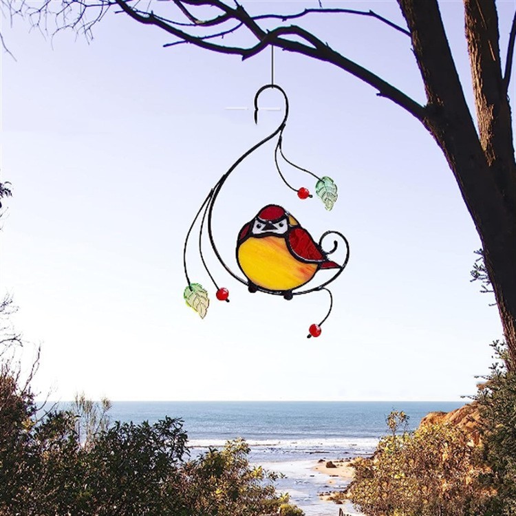 Colorful Dream Catcher Pendant – 16x9cm American Style Decor